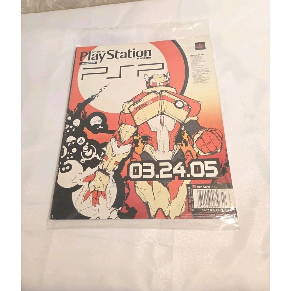 Official U.S. Play Station Magazine PSP 03.24.05 April 2005 Issue 91